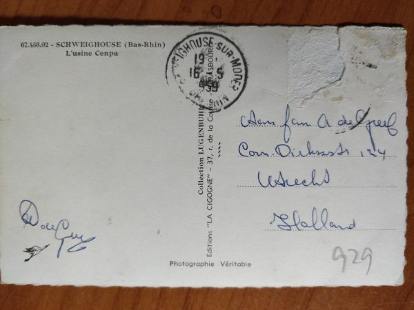 Postcard Schweighouse Bas Rhin - Image 2