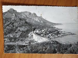 Postcard Cornisa de Oro Saint-Raphaël
