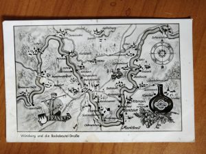 Postcard Wurzburg Card