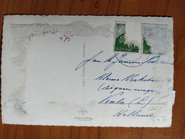 Postcard Neandertal Schwarzwald - Image 2