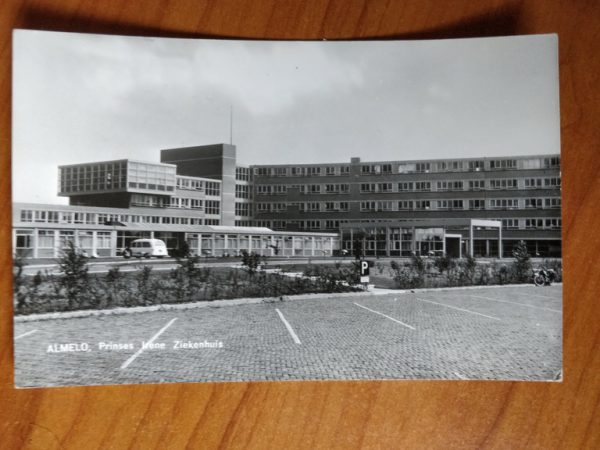 Postcard Almelo Prinses Irene Ziekenhuis