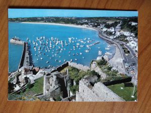Postcard of Royal bay of Grouville
