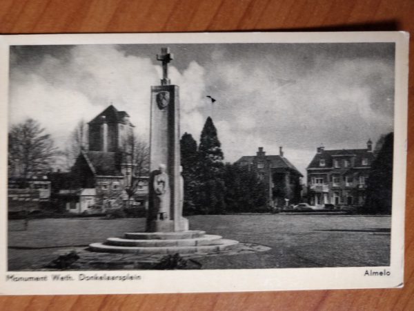 Postcard Almelo Donkelaarsplein