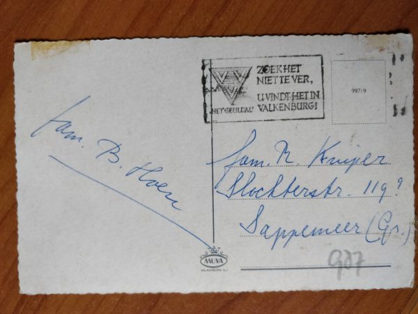 Postcard Groeten uit Valkenburg - Image 2