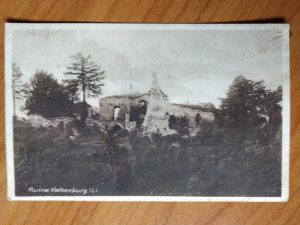 Postcard Valkenburg Ruine