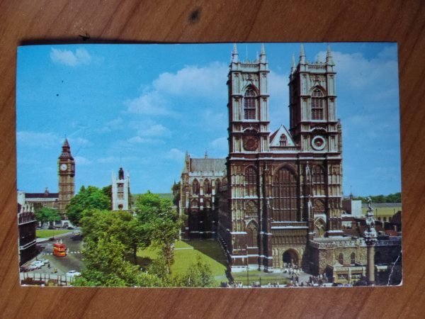 Postcard London Westminster Big Ben