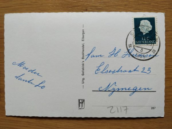 Postcard Eibergen Laantje bij Vunderink - Image 2