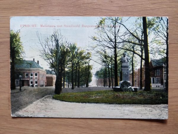 Postcard Utrecht maliebaan