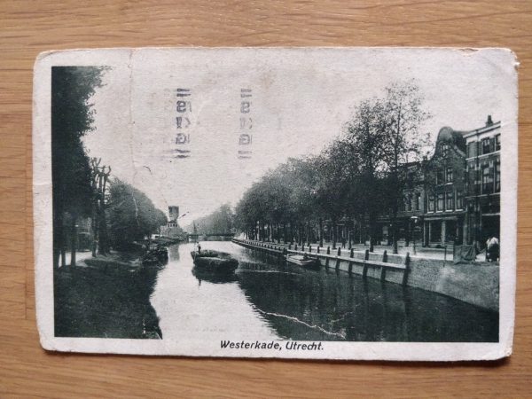 Postcard Utrecht Waterkade