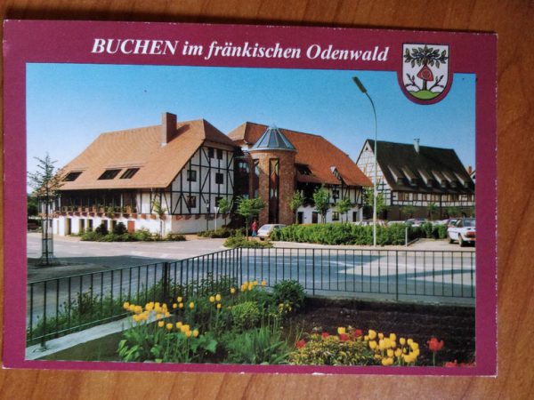 Postcard Buchen im Odenwald