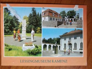 Postcard Lessingmuseum Kamenz