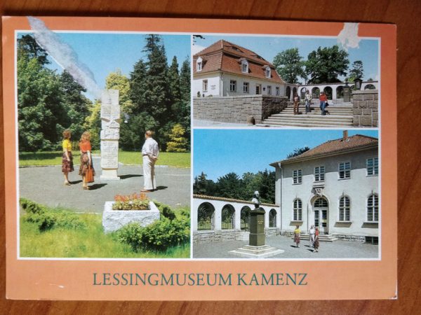 Postcard Lessingmuseum Kamenz
