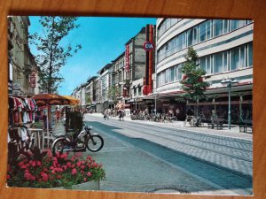Postcard Karlsruhe Kaiserstrasse