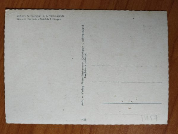 Postcard Skiheim Ettlingen - Image 2