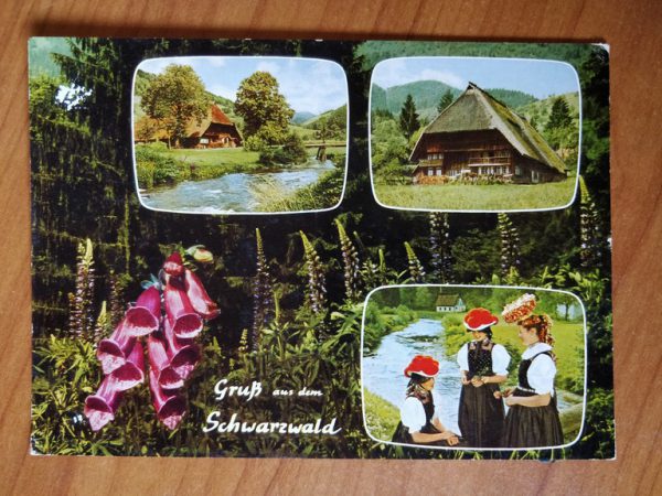Postcard Gruss aus dem Schwarzwald