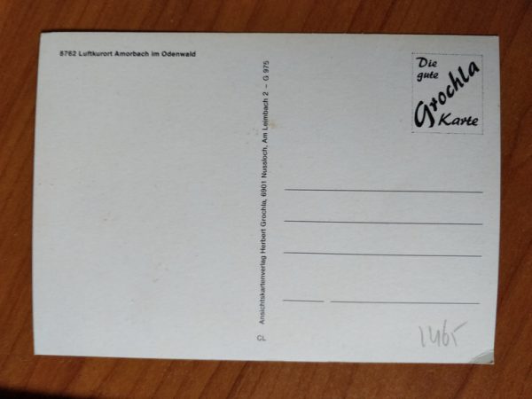 Postcard Amorbach im Odenwald - Image 2