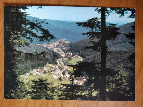Postcard Bad Herrenalb Schwarzwald Gaistel