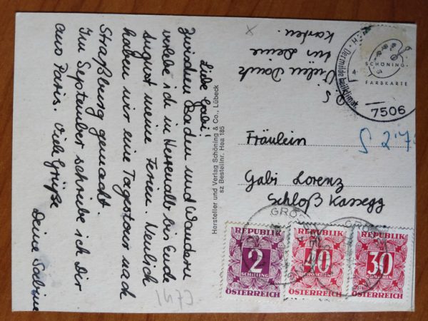 Postcard Herrenalb 6 pictures - Image 2