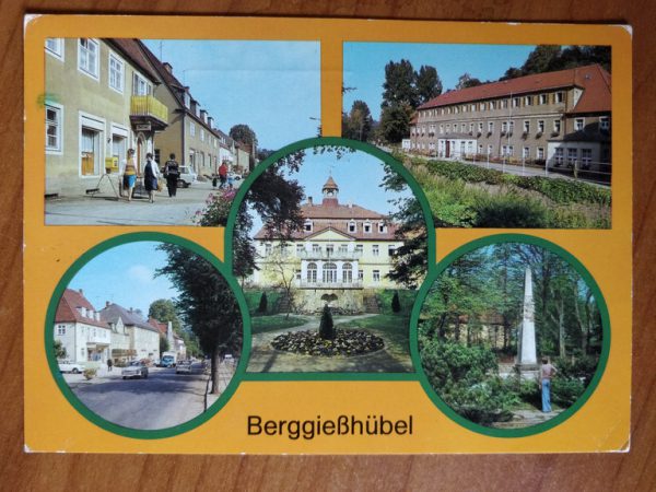 Postcard Berggiesshubel