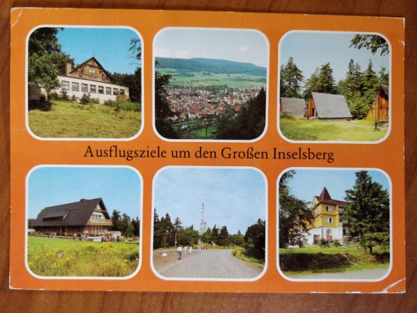 Postcard Grossen Inselsberg