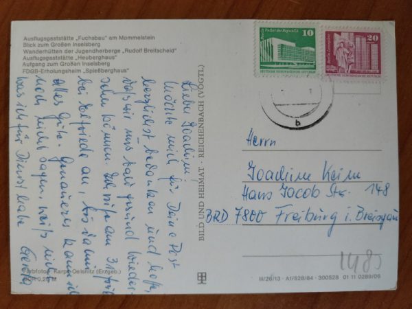 Postcard Grossen Inselsberg - Image 2