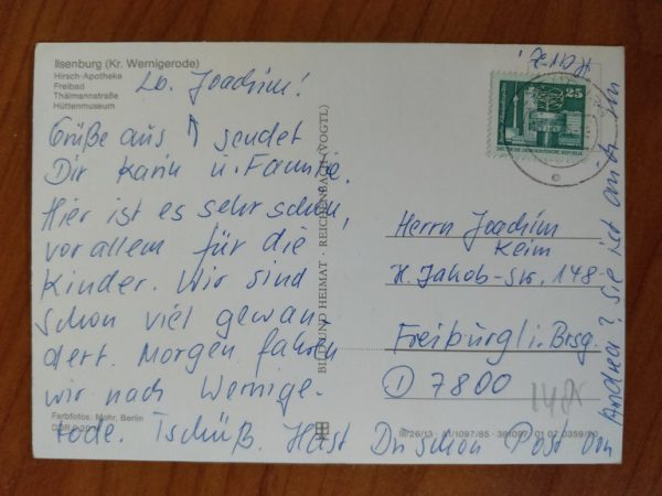 Postcard Luftkurort Ilsenburg - Image 2