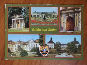 Postcard Grusse aus Gotha