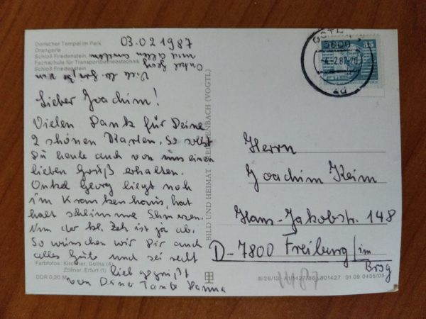 Postcard Grusse aus Gotha - Image 2