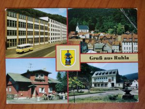 Postcard Gruss aus Rahla