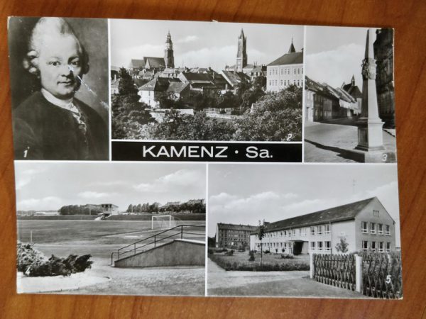 Postcard Kamenz Sa.