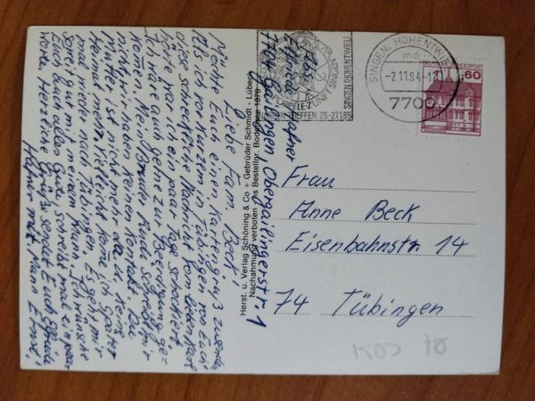 Postcard der Bodensee Map - Image 2