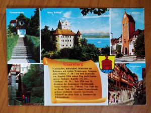 Postcard Meersburg Castle