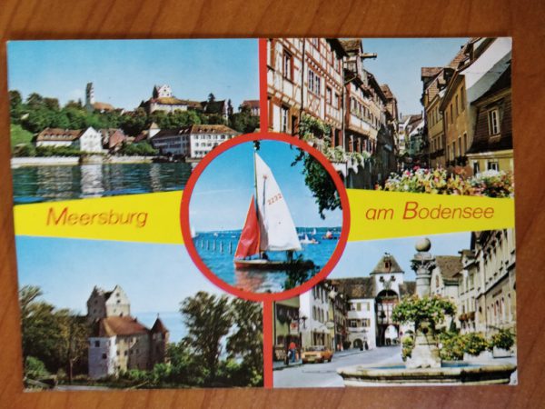 Postcard Meersburg am Bodensee