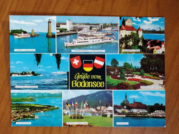 Postcard Grusse vom Bodensee