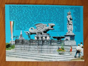 Postcard Klagenfurt Neuen Platz