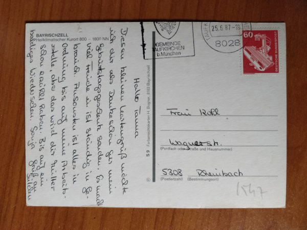 Postcard Grusse aus Bayrischzell - Image 2