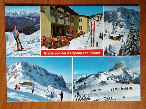 Postcard kempenwand Bayerische Alpen