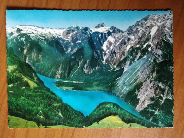 Postcard konigssee Brechtesaden