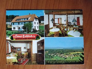 Postcard Haus Talblick Grafenhausen