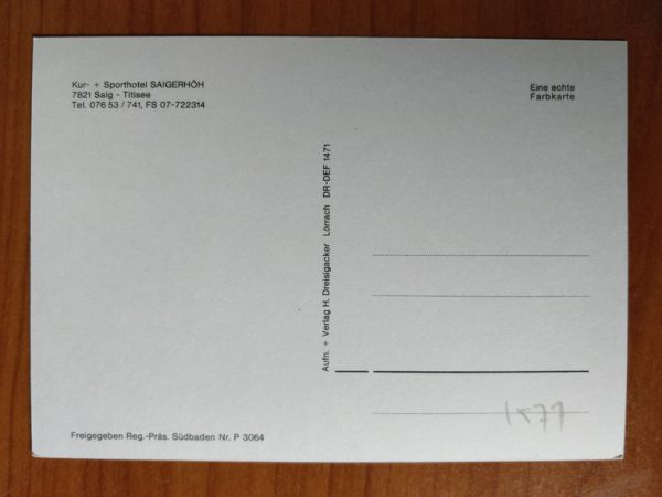 Postcard Hotel Saig - Image 2