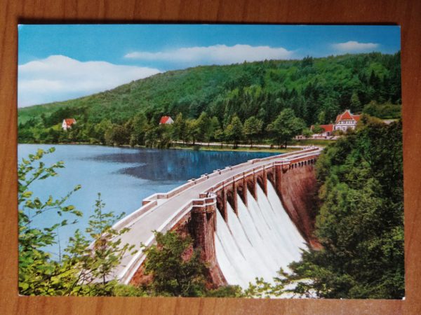 Postcard Diemeltasperre