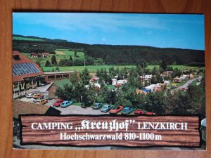 Postcard Camping Kreuzhof Lenzkirch