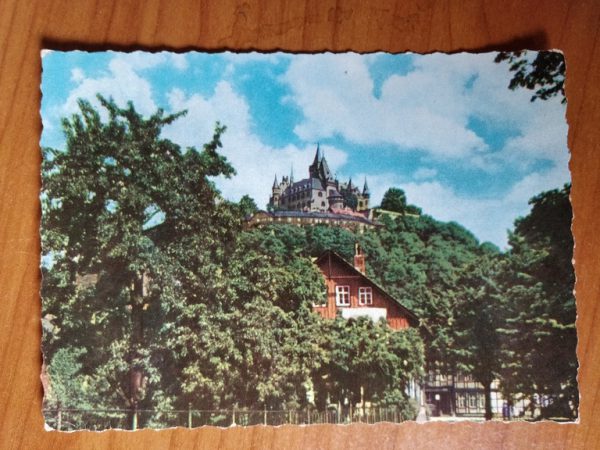 Postcard Castle Wernigerode