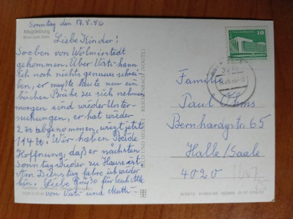Postcard Magdenburg Dom - Image 2