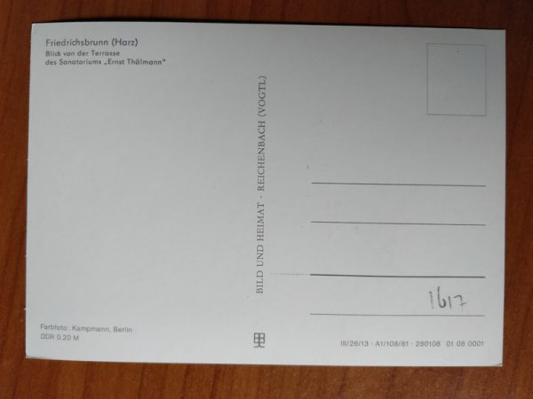 Postcard Friedrichsbrunn Harz - Image 2