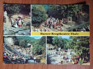 Postcard Harzer Bergtheater Thale