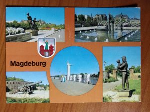 Postcard Magdeburg 5 pictures