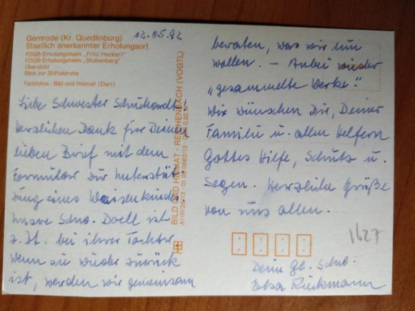 Postcard Gernrode Harz - Image 2