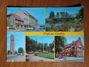 Postcard Gruss aus Genthin