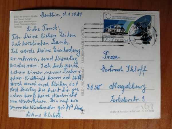 Postcard Gruss aus Genthin - Image 2